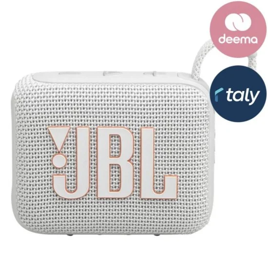 JBL Go 4 Wireless Portable Speaker – White